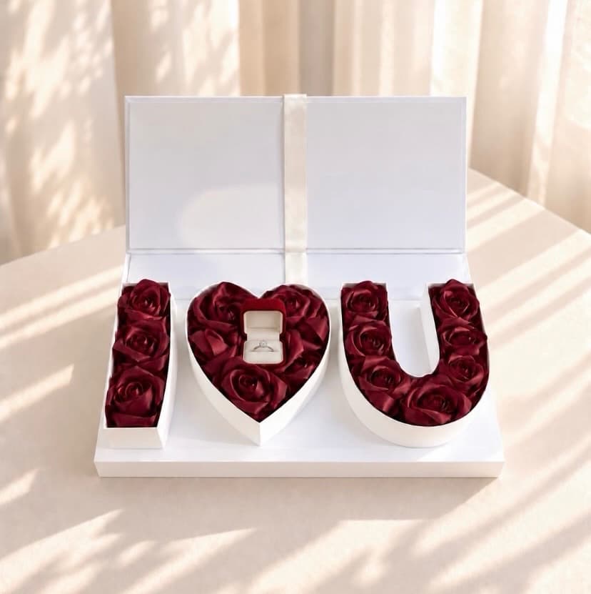 „I ♥ U“ кутија за запросување
